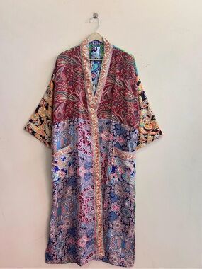New Upcycled Silk Kimono